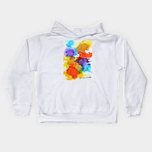 A touch of madness (happy art) Kids Hoodie